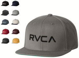 RVCA rvca ルーカ ルカ キャップ 刺繍キャップ Cap 帽子 VA ベースボールキャップRVCA TWILL SNAPBACK III HAT