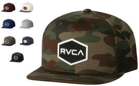 RVCA rvca ルーカ ルカ キャップ 刺繍キャップ Cap 帽子 VA ベースボールキャップCOMMONWEALTH SNAPBACK II HAT