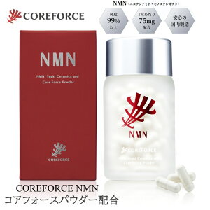 コアフォース NMN サプリメント 120粒入り NMNサプリメント エヌエムエヌ ニコチンアミドモノヌクレオチド 健康サプリ 健康食品 NMNサプリ 国内製造 日本製 スポーツ アスリート COREFORCE プレゼ