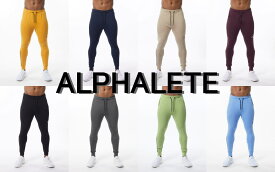 ALPHALETE アルファリート ジョガーパンツ メンズ スポーツ ジャージ ジョガーパンツ メンズ ジム 筋トレ パンツ ストレッチ トラックスーツ ボトムス テーパード エレメント パフォーマンスフィット ジョガーパンツ ボディビル パンツ フィジーク 【取寄】【ボトムス単品】