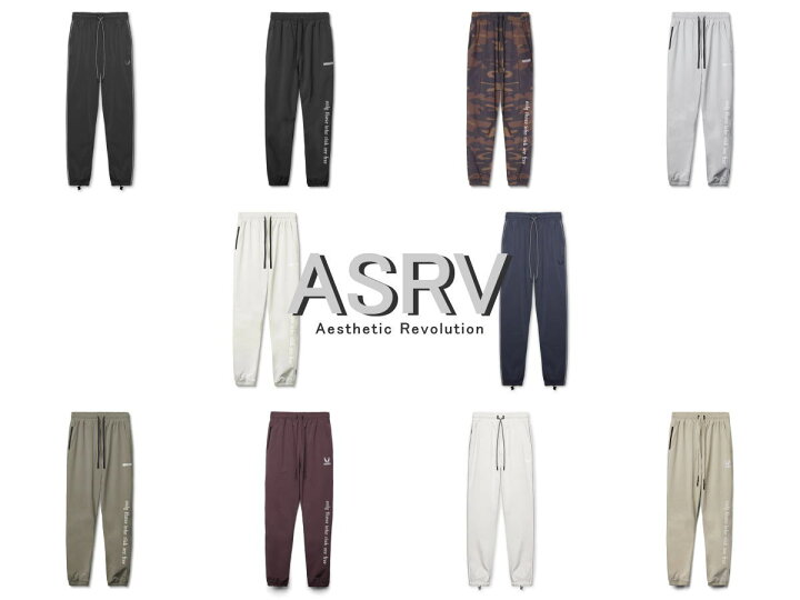 楽天市場】ASRV エステティックレボリューション ジョガーパンツ 