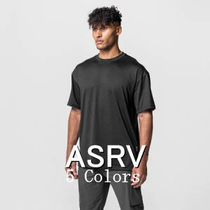 ASRV エステティックレボリューション Tシャツ 海外ブランド 大きいサイズ スポーツウェア Tシャツ メンズ ジム 半袖 フィジーカー Tシャツ スポーツ トレーニング ライトウエイト コア オー