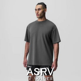 ASRV エステティックレボリューション Tシャツ 海外ブランド 大きいサイズ スポーツウェア Tシャツ メンズ 半袖 オーバーサイズ ジム 筋トレスポーツ 防臭 サイドスリット スピーマ オーバーサイズTシャツ フィジーク Tシャツ ボディビル ウェア 【トップス単品】