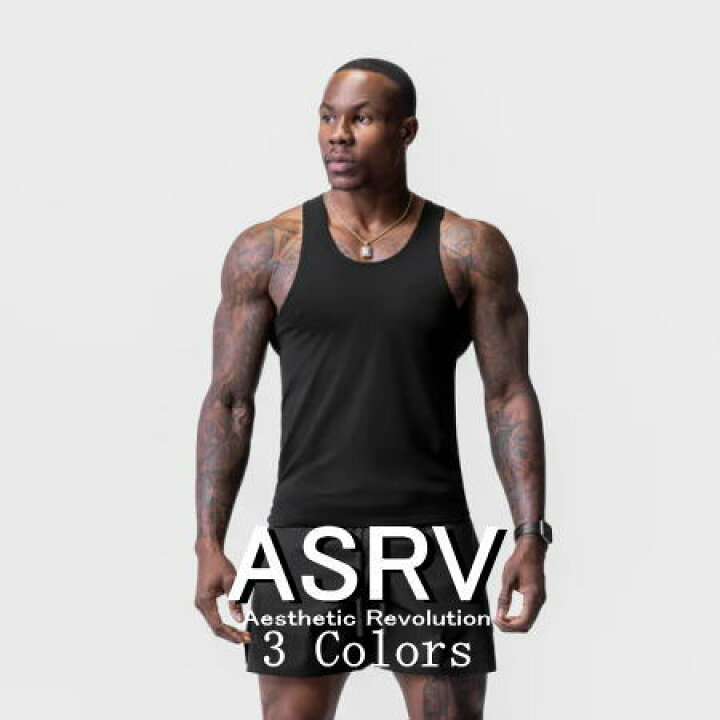楽天市場】ASRV エステティックレボリューション タンクトップ メンズ 