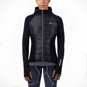 ジムエステティックス Gym Aesthetics トレーニングウエアレディース ブルゾン トレーニング フードジャケット 撥水スリムフィット ストレッチ ウルトラライト ジップジャケットフィジーク ト