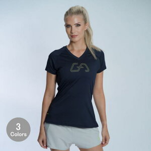 ジムエステティックス Gym Aesthetics トレーニングウエアレディース Tシャツ 半袖 トレーニング Tシャツ Vネックラグランスリーブ スリムフィット ベーシック Tシャツ 抗菌 防臭フィジーク トッ