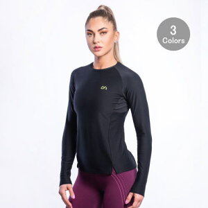 ジムエステティックス Gym Aesthetics トレーニングウエアレディース Tシャツ 長袖 トレーニング Tシャツ タイトスリムフィット ラグランスリーブ トレーニング Tシャツフィジーク トップス 【
