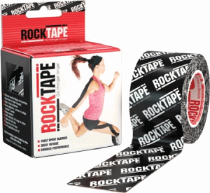 RockTape bNe[v g[jOT|[^[LlVIe[v 5cmX5mKinesiology TapeJ[FBlack Logoyzy[2TԑOz