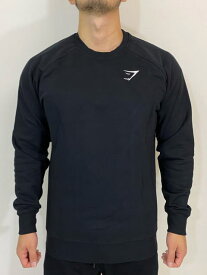 ジムシャーク スウェットトップ メンズ GYMSHARK トレーナージムシャーク メンズスウェットトップ スリムフィット ボディビル スウェットジムシャーク クレスト スウェットトップ ラグランフィジーク ウエア【送料無料】【取寄】【トップス単品】