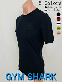 ジムシャーク Tシャツ メンズ スポーツ 海外ブランド 大きいサイズ スポーツウェア メンズ スポーツ ジム 筋トレ トレーニングウェア 半袖 スリムフィット フィジーカー レガシー バックグラフィック トレーニングTシャツ フィジーク ウェア ボディビル 【トップス単品】