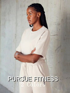 PURSUE FITNESS X|[c ^Ngbv fB[X 傫TCY X|[cEFA TVc fB[X W  Nbv gbvX K RtH[g t[X I[o[TCY Nbvh TV