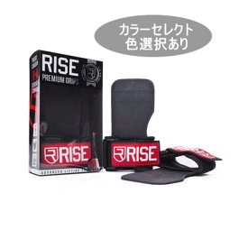 RISE GYM GEAR ライズジムギア トレーニングウエアボディビル ウェア 筋トレ リフティングストラップ ジム小物RISE パワーグリップ 握力サポート ラバーMark Fitt フィジーク 送料無料 取寄せ