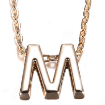 MARIHA(マリハ) My Letters ネックレス＜M＞40cm K18イエロー
