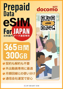 y15%OFF + 10{|CgAbvIIz{eSIM 180 / 365ԁ@100GB / 200GB / 300GB {vyCh eSIM {p 4G/LTEΉ f[^ʐMp eSIM Prepaid SIM hR Docomo  ꎞA s