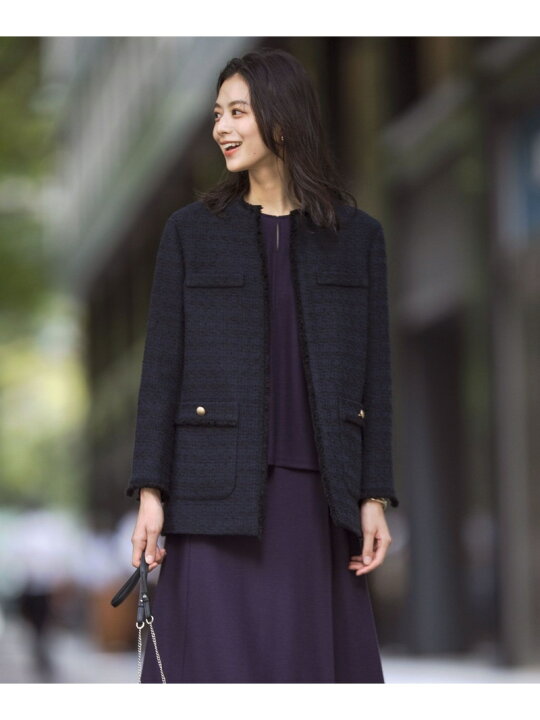 楽天市場】【SALE／50%OFF】スラブヤーン ツイード ジャケット J.PRESS 