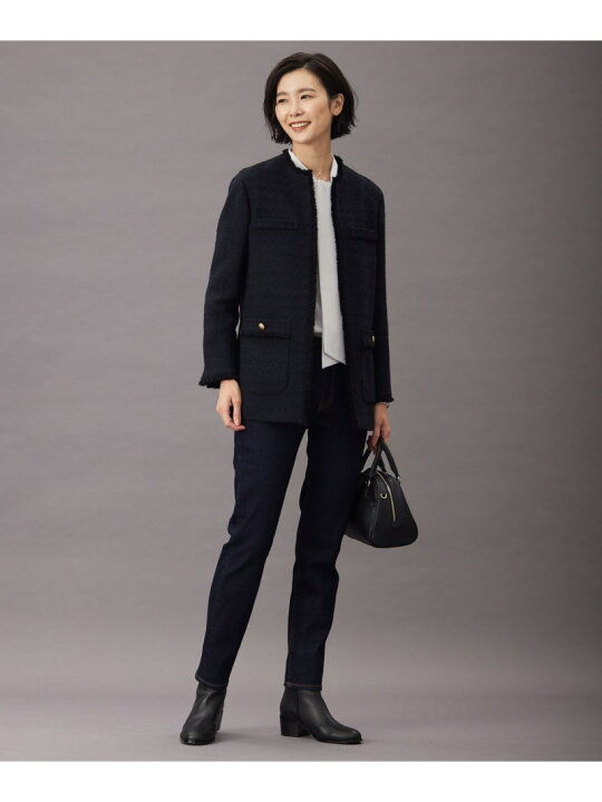 楽天市場】【SALE／50%OFF】スラブヤーン ツイード ジャケット J.PRESS 