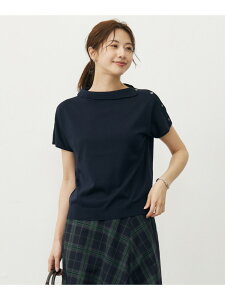 �ySALE�^50%OFF�z�y�􂦂�E�R�ۖh�L�zCOTTON POLYESTER �ݕt�� �j�b�g J.PRESS �W�F�C�v���X �g�b�v�X �j�b�g �u���[ �l�C�r�[ �O���[ �s���N�yRBA_E�z�y���������z[Rakuten Fashion]