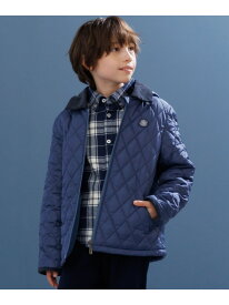 【140-170cm】中綿 キルティングコート J.PRESS ジェイプレス ジャケット・アウター ダウンジャケット・ダウンベスト ブルー ネイビー カーキグリーン【送料無料】[Rakuten Fashion]