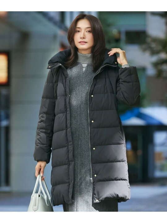 楽天市場】【SALE／30%OFF】ブラッシュドマルチポリ ロング ダウン 