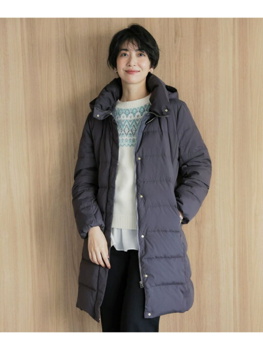 楽天市場】【SALE／30%OFF】ブラッシュドマルチポリ ロング ダウン 