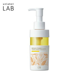 ヘアオイル 金木犀 香り アンレーベル ラボ V リペア ヘアオイル キンモクセイの香り 100mL アンレーベル unlabel 日本製 ヘアケア ビタミンC誘導体 美容液ヘアオイル 補修 ツヤ髪 乾いた髪 JPS コスメカンパニー