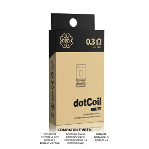 �yDotMod�zdotCoils ���� dotPod Max / dotAIO V3�^���N / dotAIO V2 / dotStick Revo / dotTank 25mm / ��p �h�b�g���b�h �h�b�g�|�b�h�}�b�N�X �h�b�g�G�[�A�C�I�[ �h�b�g�^���N �R�C�� �d�q�^�o�R �R�C�� �����p V