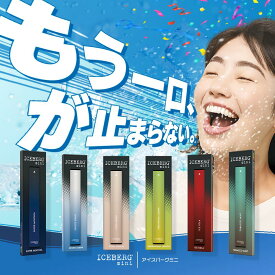 持ち運び シーシャ【ICEBERG mini】コンパクトで充電の必要もない［使い捨てシーシャ］が登場 / 400パフ（アイスバーグミニ）電子タバコ VAPEスターターキット【レビューで500円クーポン】