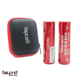 yVapcellz18650 K25 2500mAh 35Am2{ / n[hP[XtnKi obvZ obe[ tbggbv [dr ŐV dq^oR VAPEyr[300~N[|z