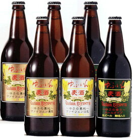 九州 ギフト 2024　ゆふいんビール6本セット（3種類各2本・500ml瓶）【まぼろしの九州の地ビール】【大分土産】J53F02【冷蔵】