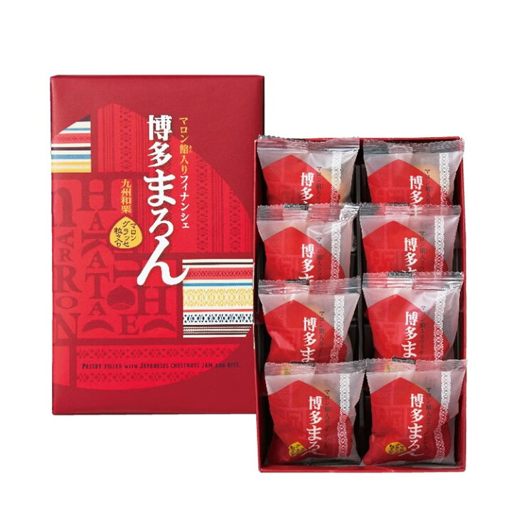 楽天市場 九州 ギフト 22 九十九島グループ 赤い風船博多まろん 8個入 九州産マロン餡入りフィナンシェ 福岡土産 常温 ｊｒ九州商事オンラインショップ