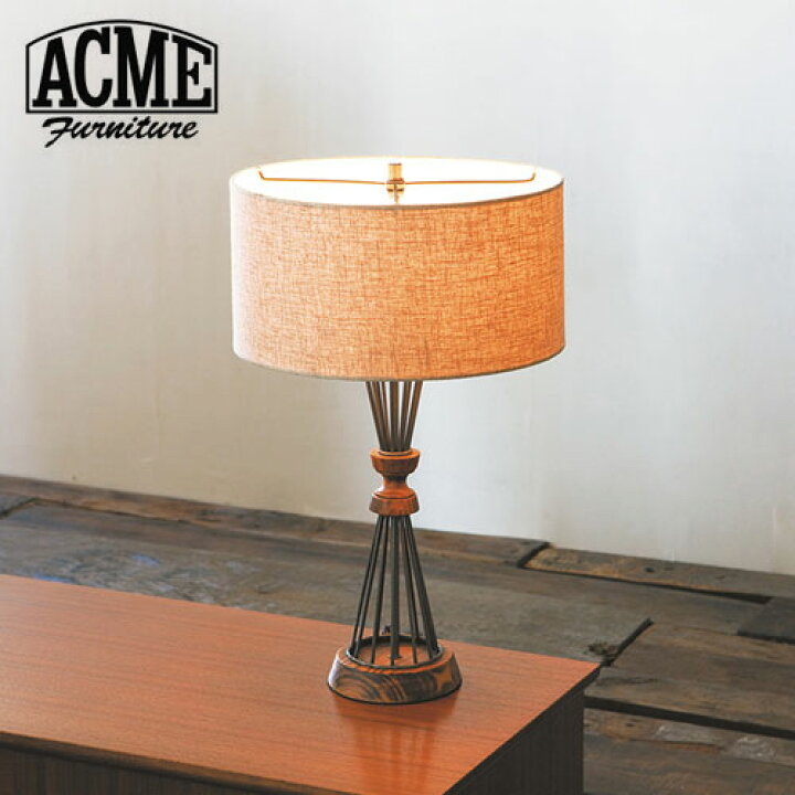 楽天市場】ACME Furniture アクメファニチャー BETHEL TABLE LAMP  
