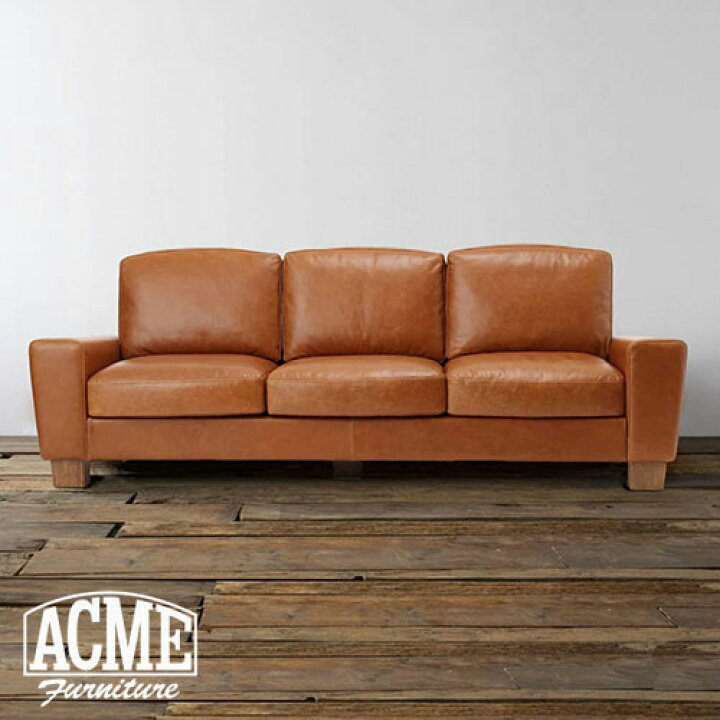 楽天市場】ACME Furniture アクメファニチャー FRESNO SOFA 3P WIDE 