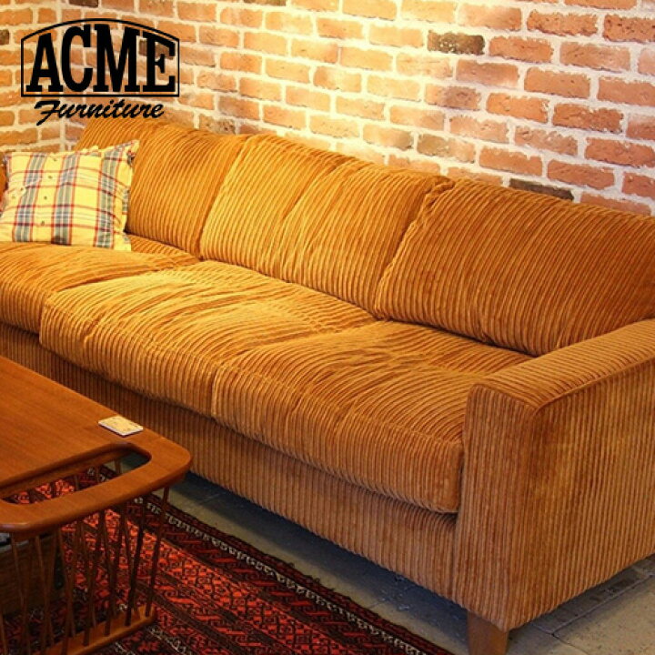 楽天市場】アクメファニチャー ACME Furniture JETTY feather SOFA 3P 