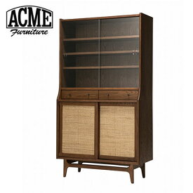 ACME Furniture アクメファニチャー BROOKS CABINET 3rd ブルックス キャビネット ガラスタイプ 食器棚 幅92cm キッチンラック 収納 キッチン インテリア 収納 収納家具 リビング収納 (代引不可)