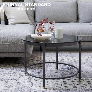 JOURNAL STANDARD FURNITURE �W���[�i���X�^���_�[�h�t�@�j�`���[ HOLTE COFFEE TABLE charcoal �z���e �R�[�q�[�e�[�u�� �`���R�[�� ���[�e�[�u�� �T�C�h�e�[�u��