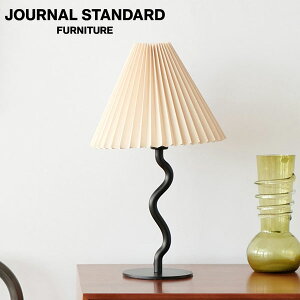JOURNAL STANDARD FURNITURE �W���[�i���X�^���_�[�h�t�@�j�`���[ WAVY TABLE LAMP �E�F�[�r�[ �e�[�u�� �����v �d���t�� �Ɩ� ���C�g �����v �Ɩ���� �f�X�N���C�g �e�[�u�������v�y���������z