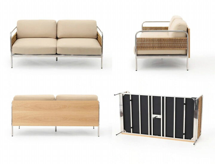 楽天市場】【SALE 20％OFF】JOURNAL STANDARD FURNITURE ASSEN SOFA 2P 