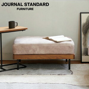 JOURNAL STANDARD FURNITURE W[iX^_[ht@j`[ LILLE OTTOMAN VELVET BE  Ibg} xxbgx[W 60.5cm \t@ Vv rO [\t@
