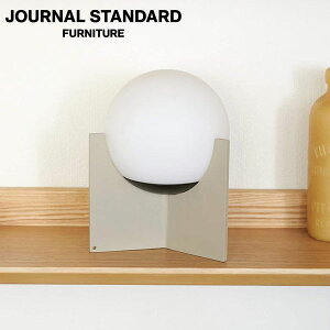 JOURNAL STANDARD FURNITURE ORB REST PORTABLE LAMP GY �W���[�i���X�^���_�[�h�t�@�j�`���[ �I�[�u �|�[�^�u�������v �����v ���C�g �Ɩ� �Q�� ���r���O �_�C�j���O �C���e���A(����s��)�y���������z