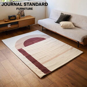 JOURNAL STANDARD FURNITURE FAIRBURN RUG 120X160 �W���[�i���X�^���_�[�h�t�@�j�`���[ �t�F�A�o�[�� ���O 120X160 ���O ���O�}�b�g �f�U�C�� �C���e���A(����s��)