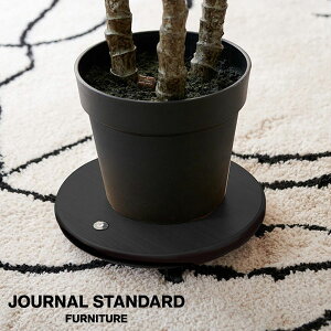JSF PLANT CADDY round (S) BK JOURNAL STANDARD FURNITURE �W���[�i���X�^���_�[�h�t�@�j�`���[ �v�����g �L�����f�B�[ ���E���h S �u���b�N �v�����^�[�g���[ �v�����^�[�X�^���h �L���X�^�[�t��(����s��)