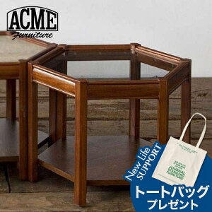 �yJSF TOTE CANVAS�v���[���g�I�zACME Furniture �A�N���t�@�j�`���[ BROOKS HEXAGONTABLE �N���A �u���b�N�X �w�L�T�S���e�[�u�� �Ƌ� �e�[�u�� �T�C�h�e�[�u�� �C���e���A �e�[�u�� �f�X�N �� ���r���O�e