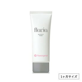 薬用 フラビア 洗顔 フォーム 60g 約1ヶ月分 ★ 洗顔料 フェイスウォッシュ 濃密泡 美肌 スキンケア 無添加 毛穴 ニキビ 角質ケア 高濃度 桃の葉 ローズマリー フラバンジェノール 配合 敏感肌 乾燥肌 保湿 うるおう エイジングケア