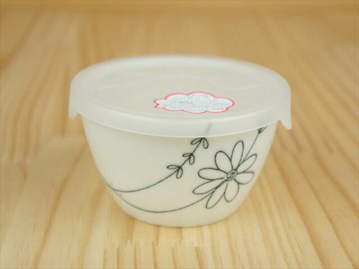 楽天市場 うすかる ノンラップ パック フラワーライン 小 300cc 美濃焼 和食器 陶器 花柄 かわいい ご飯 弁当 小鉢 レンジパック 蓋つき 蓋付 食器 保存用 日本製 和食器 軽い 軽量 北欧 北欧風 レンジ対応 食洗機対応 ラッピング不可 Kitchenmartd まちのうつわ屋さん