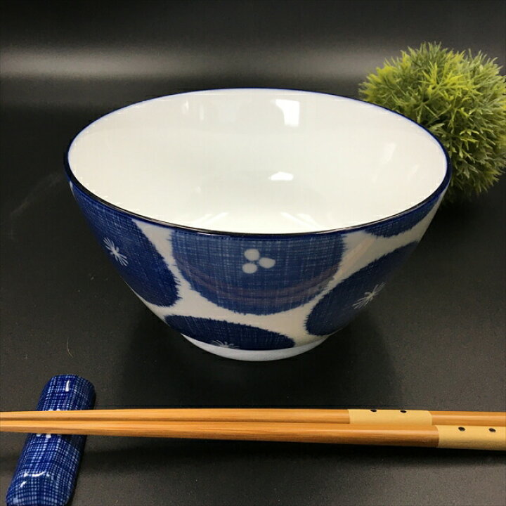 楽天市場】古青藍 藍花 16×8.5cm 丼 約900cc 大きい どんぶり ラーメン 