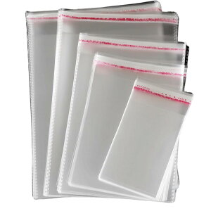 OPP 13*18cm 0.09mm  e[vt 50 |XgJ[hp KTCY: |XgJ[h (12*17cm)