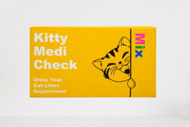 PETJOA Kitty-Medi-Check 猫尿健康テストキット、自宅での簡単なモニタリング (MIX)総合チェック