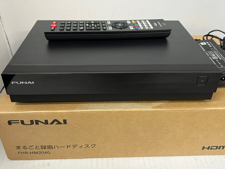 楽天市場】【中古】FUNAI FHR-HM2040 まるごと録画ハードディスク 2TB  