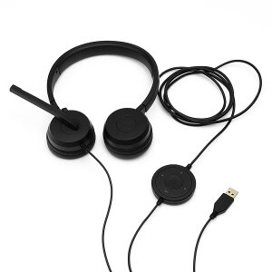 Jabra Evolve 20 MS Stereo wbhZbg HSC016 USBڑ Microsoft TeamsF胂f mCYLZO}CN IC[^Cv