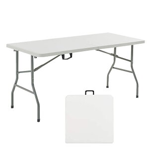 y1000~OFF/z܂肽݃e[u AEghA ƃe[u _CjOe[u ω׏d120kg 傫 y ^  O sNjbN Lv (zCg-180)